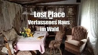 ❌VERLASSENES HAUS im WALD ENTDECKT‼️❌HIER ist die ZEIT STEHEN GEBLIEBEN & ALLES noch EINGERICHTET‼️