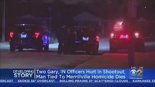 Police To Update After 2 Gary Police Officers Wounded In Shooting After Standoff, Suspect Shot Dead