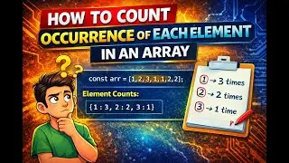 #1 Count occurrence of an Array Element | Logical Interview Question | English