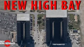 Starbase Tx New High Bay Aerial Flyover