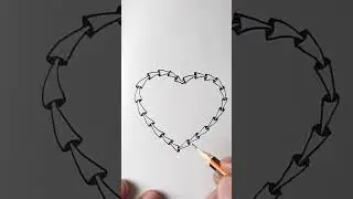 Beautiful Heart ❤️ part 1| MS Pencil Art