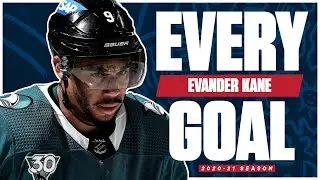 Every Evander Kane Goal From The 2020-21 NHL Season