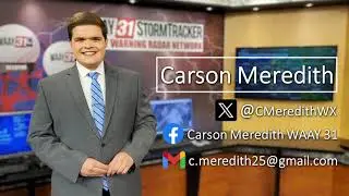 Meteorologist Carson Meredith January 2024 Reel