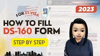 How to fill DS-160 Form | 2023 | For F1 Visa | తెలుగు | USA Telugu Vlogs | MS in US 🇺🇸
