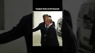 Russian President Vladimir Putin's Entry At SCO Summit