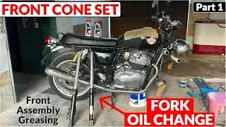 Royal Enfield Interceptor 650 Front Cone Set Change - Part 1