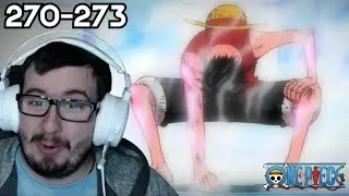 FOR HIS FRIENDS! SECOND GEAR! LUFFY VS BLUENO! ONE PIECE EPISODES 270-273 REACTION! (REDIRECT LINK)