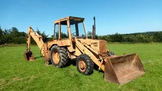 Fixing Brakes on a Ford 550 Backhoe Digger