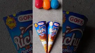 colourful 🎉surprise chocolate fill cone unboxing!🍫🍦😍#shorts#chocolate#cone