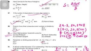 Mp ntse maths solution (2019)