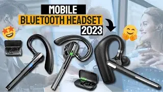 Best Bluetooth Headset For Mobile Phones In 2023 | Top 5 Best Bluetooth Mono Headsets Review