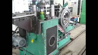 Disc motor winding machine