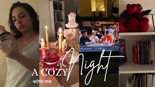 ولاگ شبانه | كتاب، كاليمبا، فرندز | Relaxing Night Vlog 🌙✨