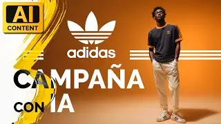 Campa&ntilde;a de moda hecha 100% con IA | ADIDAS concept