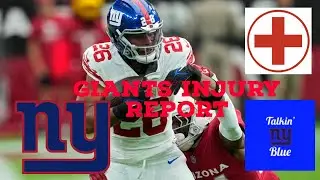 New York Giants Injury Report