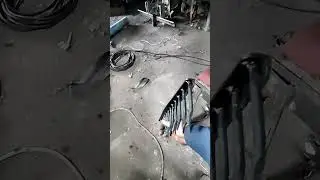 homemade rake. самодельный грабли. #metal #welder #сварщик #job #робота #music #video #relaxing