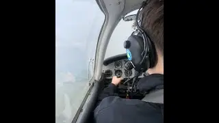 Isaac's First Flying Lesson