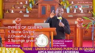 God is touched by generous giving
