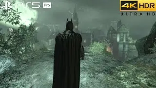 Batman: Arkham Asylum Remastered (PS5 Pro) 4K HDR Gameplay - (Full Game)