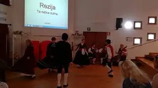 Nastop v Rozajanski kultürski hiši na Rávanci (Prato di Resia) v Reziji