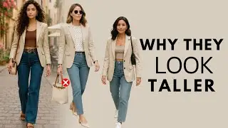 WHY THESE DENIMS STYLES MAKE SHORT LEGS LOOK LONGER