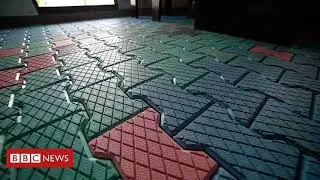 Recycled plastic paver blocks