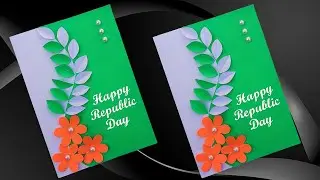 republic day & independence day greeting card making idea