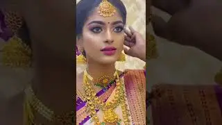 Bharathi Kanamma serial new Kanamma bridal Makeup💕/Vinusha devi/#vijaytv #bharathikannamma #kannamma