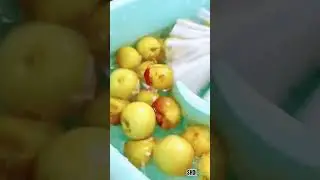 This Tool Makes Cleaning Fruits Weirdly Satisfying 😍#SatisfyingClean #DailyEssential #AmazonGadget