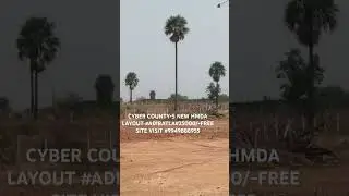 HMDA VILLA PLOTS NEAR ADIBATLA RAVIRALA EXIT-13#Kongarakalan#RR DIST COLLECTOR office #hyderabad