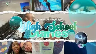 HIGH SCHOOL DIARIES | highschool, friends, classes, etc