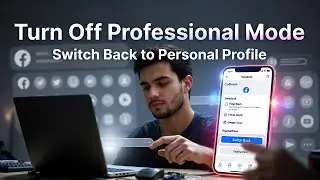 How To Turn Off Facebook Professional Mode Switch Back To Personal Profile