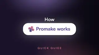 Quick Guide I How Promake works