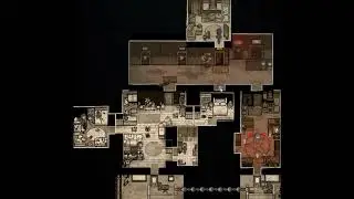 The Coffin of Andy & Leyley: Graves apartment map layout