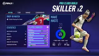 FIFA 21 Pro Clubs | Best Builds for Skilling