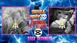 HOW TO MAKE SKULL FACE EDIT 💀🥶 [ IN CAPCUT ] EASY TUTORIAL EDITING [ WEST LESS] 