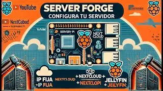 Server Forge: Tu Servidor con IP Fija, Nextcloud y Jellyfin En Raspberry Pi | Gu&iacute;a Paso a Paso