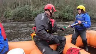 Whitewater Rafting Guide Training