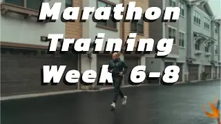 Toughest Running Workouts Yet! | Beginner Marathon Training VLOG Week 6 to 8