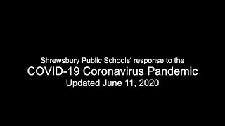 Superintendent Dr. Joseph Sawyer - June 11, 2020