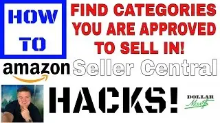 How To See Which Categories You Are Approved To Sell On Amazon! |  Amazon.com Seller Central Hack!