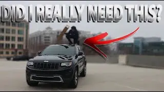 Installing Cross Bars On My Jeep Grand Cherokee