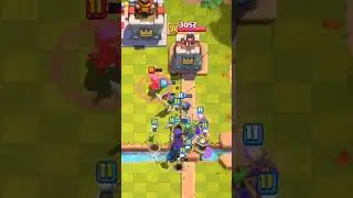 He Had No Idea! Goblin Barrel 3 Crown 👑 #clashroyale  #gaming