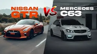 GTR vs C63 Drag Race in Islamabad! *Shocking Results*