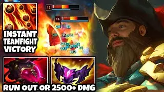 AP Gangplank makes his Ult able to solo carry fights with 2500+ AOE Damage every R