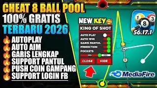 NEW KEY KOS GRATIS❗CHEAT 8 BALL POOL MOD APK TERBARU 2026 GARIS PANJANG NO ROOT