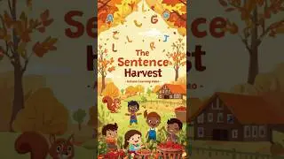 The Sentence Harvest | Fall Grammar for Kids Autumn #autumn #falllearning #fallforkids