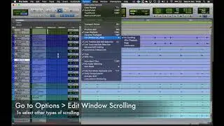 Changing Playback Scroll to Match Logic X