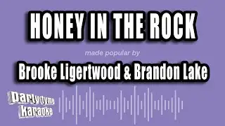 Brooke Ligertwood & Brandon Lake - Honey in the Rock (Karaoke Version)