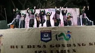 TARIAN TIOQ TATA TUNAQ TK 'AISYIYAH LEKOK di HUT DESA GONDANG KE 125 || LOMBOK UTARA